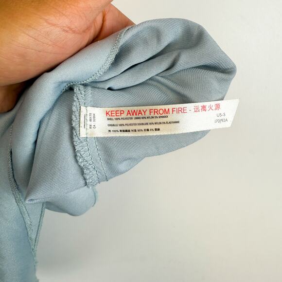 Intimately Free People Layered Cami Tank Top Satin Light Blue - Size S - Picture 5 of 9